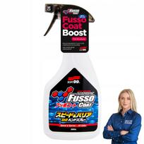 Greitas purškiamas vaškas Soft99 Fusso Coat Speed Barrier, 500 ml, tamsiems lakams