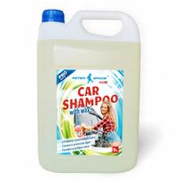 Automobilių šampūnas su vašku, 5 l, Peter Space