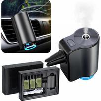 Belaidis automobilio difuzorius su LED apšvietimu ir 3 kvapais