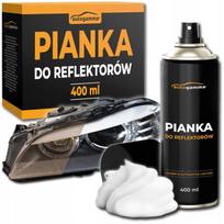 Priekinio žibinto poliravimo ir valymo putos, 400 ml