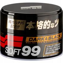Automobilių vaškas SOFT99 DARK BLACK, tamsiems lakams, 300 g
