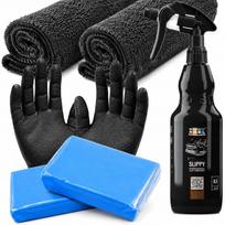 Automobilių lako valymo rinkinys ADBL Slippy 500 ml su moliu