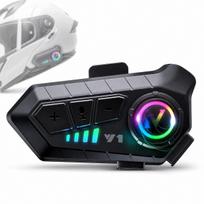Motociklo interkomas su Bluetooth, atsparus vandeniui (IPX6)