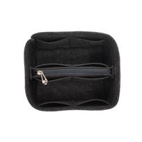 Travel Felt Bucket Bag Insert Bag Multi-Pocket Mini Bag Organizer Storage Bags for Rally movement Bag/Picotin18/22 16x11x10cm ruda