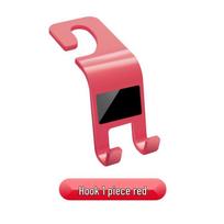 Qiyuan Car Seat Back Rotating Hook for A05/A06/A07/Q05/E07 Models No Car Logo pink