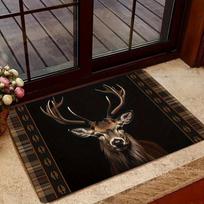 1Pcs Anti Fatigue Kitchen Rugs, Majestic Stag Print Waterproof Non-Slip Thick Cushioned Kitchen Mat Heavy Duty Comfort Standing Mat for Kitchen 40*60cm gray