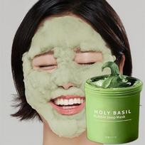 Holy Basil Bubble Deep Cleansing Facial Mask 90g gray