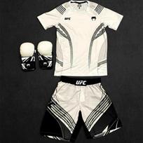MMA Training Suit Set Men Women Compression Rash Guard Shorts With 3D Print Ideal UFC Boxing Sanda Fitness XS