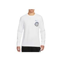 Nike NBA Memphis Grizzlies Long Sleeve Crew Neck T-Shirt Men tops HV5612-100 M white