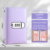 Save Money Mini Binder Savings Challenge Large Capacity Savings Challenges Sheets  Couples violetinė