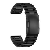QuickFit 22mm 26mm Metal Steel Strap For Garmin Fenix 7 7X 6 6X/Epix Gen 2/Quatix/Tactix/Descent G1/Mk2i Mk2 Watch Band Bracelet QuickFit 26mm juoda