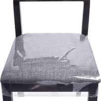 Waterproof Transparent Chair Cover Scratch Resistant Dust-proof Chair Cushion Cover Oil-resistant Anti-dirty 20.28x17.01x4.02in skaidri