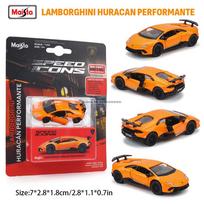 Maisto 1:64 Ferrari SF90 SP1 812 DAYTONA SP3 911 GT2 RS Chassis full alloy die-casting car model collection gift toys orange