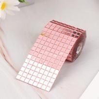 4*100cm Disco Ball DIY Glass Mirror Stickers Wall Stickers Self-adhesive Home Decoration Wall Decoration 1 white