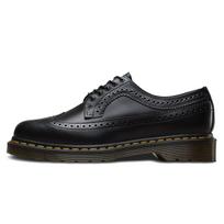 3989 Dr.Martens Smooth Leather Brogue 'Black Yellow Stitch' 22210001 38 black