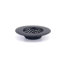Mesh Sink Drain Strainer Stainless Steel Drain Hole Filter Black Kitchen Sink Filter  Basin 7cm