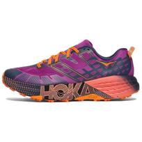 HOKA ONE ONE Speedgoat 2 Wild Flower Electric Tangerine 1162710-WRC 42 black