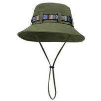 Wide Brim Sun Hat Breathable Floppy Hat Sunproof Fisherman Hat for Women Adjustable Beach Hat Fashion Summer Cycling Cap armijos žalia spalva