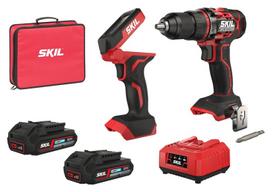 Akumuliatorinis gręžtuvas Skil 3352EA, 20 V 2x2Ah
