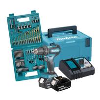 Smūginis gręžtuvas Makita DHP485FJX1, 18 V, 2x3Ah