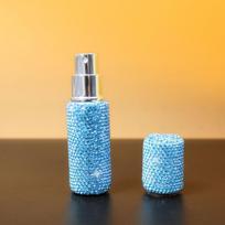 10 ml Išskirtinis Kūrybiškas Deimantais Inkrustuotas Kvepalų Buteliukas Papildomas Tuščias Buteliukas Toniko Buteliukas Kelioninio Dydžio 10ml šviesiai violetinė spalva