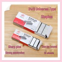 Huachi Large Effort-Saving Multifunctional Stapler: Durable Handheld Stapling Tool for Students white