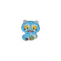 KPOP Demonų Medžiotojai Oficialių Prekių Kolekcija | Metalinis Ženklelis_Derpy Metal Badge_Derpy blue