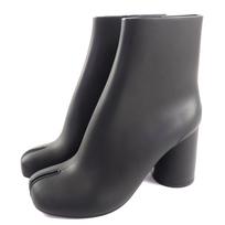 Nepriekaištingi Maison Margiela 22 batai TABI BOOTS juodi guminiai Moteriški 38 S38WU0378 Naudoti black