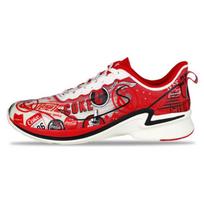 Coca Cola x Anta Comfortable Slip Resistant, Abrasion Resistant, Breathable Low top Running Shoes Men's Red Black 112025541-5 40 red