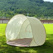 for 2-4 People Sunshade Tent Automatic Pop Up Picnic Tent Portable Camping Tent  Beach S-(120x120x110cm)