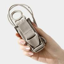 New 2-In-1 Adjustable Luggage Strap with Lock Buckle- Features Quick-Release Fasteners- Lightweight and Easy To Use- Perfect for Securing Backpacks 1pc gray