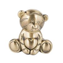 Creative Metal Cartoon Retro Tiger Piggy Bank Coin Bank Saving Pot Money Box Best Cute Toy Birthday Gift for Kids Boys Adults beige