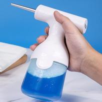 Electric Liquid Foam Dispenser Gun Automatic Continuous Foaming Shampoo Face Wash God Detergent Bathroom Bubble balta