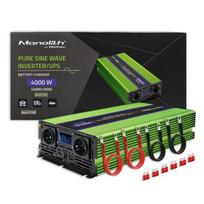 Pure Sine Wave Inverter Monolith, 2000W, 4000W žalia
