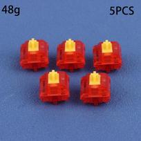 Y2 Switch Linear RGB Mechanical Keyboard Switches for Gaming 32g 40g 48g 53g High Sensitivity Accessories Custom HIFI Setup A1 red
