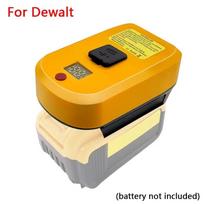 65W Battery Converter Adapter with Type-C Port and USB Port QC3.0 Fast Charger for Makita/Dewalt/Milwaukee/Bosch