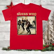 The Guess Who red Full Size T-Shirt Unisex XXXL