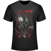 Sparta 300 Warrior Leonidas T-Shirt. Design Summer Cotton Short Sleeve O-Neck Men's T Shirt S-3 XXXXL black