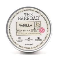 The Bare Bar Vanilla Body Butter for Dry Skin - 20gm | Intense Moisturization | Shea Butter Moisturizer with Mango Butter & Coconut Oil| No Chemic white