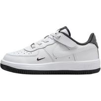 Nike Force 1 Low LV8 Lengvai įsispiriami Patogūs Neslystantys Patvarūs Žemi Vaikų Riedlenčių Batai Vaikų Sportbačiai Balti HJ6785-100 27 white
