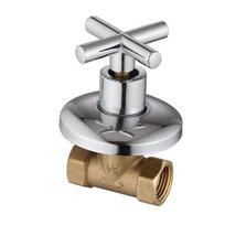 1 vnt. Varinis vonios maišytuvo ventilis 1/2'' 3/4'' Vonios dušo šalto vandens maišytuvo ventilis Viena rankena Paslėptas kampinis ventilis Priedas gray