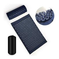 Massager Yoga Mat Cushion acupressure Massage Mat Sets Spike Fitness yoga Pilates Relieve Stress Back Pain Applicator kuznetsov gray