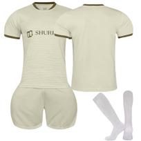 2223 Al-Nassr FC Second Away Football Jerseys Shorts Socks Set New Shorts Socks Adult Sizes Outfits L white