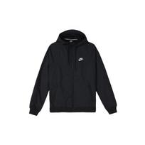 Nike Windrunner su gobtuvu austas vėjo striukė vyriškos striukės Juoda 727325-010 S black