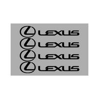 Interjero Lipdukai 4 vnt. Automobilio Langų Valytuvų Atspindintys Lipdukai Kėbulo Durų Rankenėlės Vandeniui Atsparus Decal Skirtas Lexus CT200h Fsport ES LS IS G balta