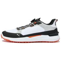 Puma Ignite Elevate 2 Disc Comfortable Versatile Lightweight Support Golf Shoes Men sneaker Black White 312546-01 42 black