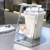 Corgi Dog Figurine Phone Case for Xiaomi Redmi Note 15 14 13 12 11 10 9 8 7 Pro Plus Soft Shockproof Protective Cover Redmi 9T