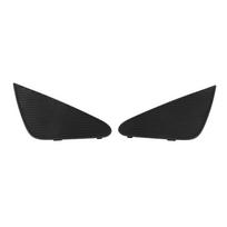 2Pcs Black Front Bumper Fog Trim for IS IS250/IS350 2006 to 2008 Fog Lamp Surround Refit juoda