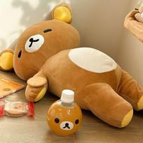 Fat House Easy Bear L Size Cuddle Sleeping Doll Doll Plush Doll Toy Cute Birthday Gift Throw Pillow 35cm
