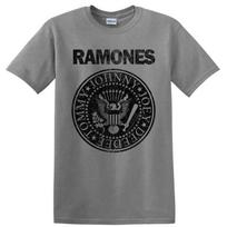 Ramones Punk Rock Grupės Marškinėliai Su Erelio Antspaudu Grafika Muzikiniai Marškinėliai Suaugusiųjų Dydžiai Dovana XL black